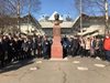 У памятника С.П.Королёву